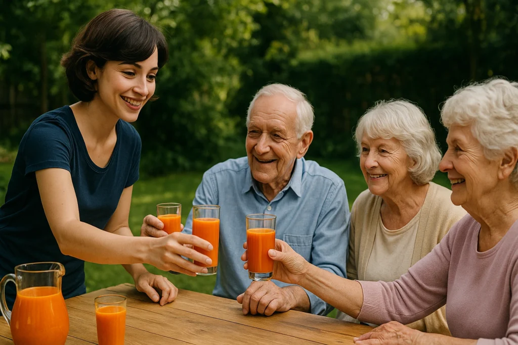 Karotková šťáva pro seniory 
Kiky kočičková
Sana 727 Supreme